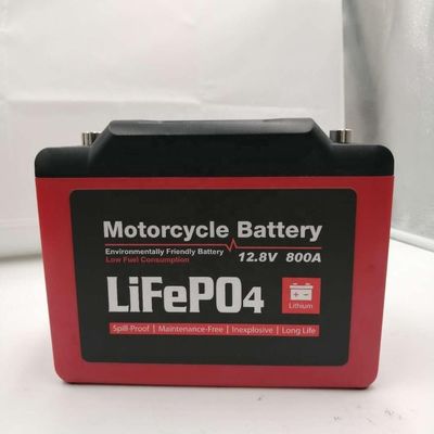 オートバイの始動機のためのリチウム800 CCA 8Ah 12V Lifepo4電池
