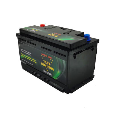 1000CCA BMS 12V車の開始のための深い周期電池100ah Lifepo4自動電池